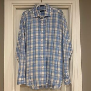almost never worn dress shirt peter Millar